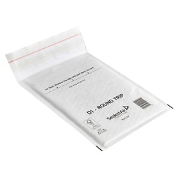 [83483] Conf.50 Buste imbottite Bianche LL 23x33cm Andata-Ritorno Mail Lite® Round Trip