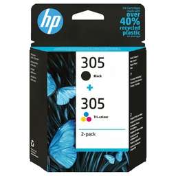[HP6ZD17AE] Conf .Combo HP 305 _2 conf BK/C/M/Y