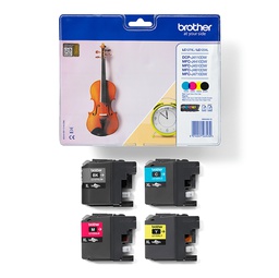 [BROLC127XVP] CONFEZ. VALUE PACK CIANO MAGENTA GIALLO E NERO LC-127XLVALBP