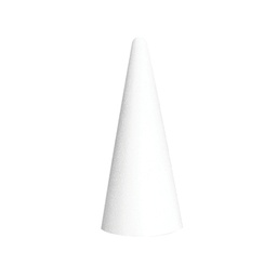 [73933] CONO in POLISTIROLO ESPANSO D90mm H200mm RI.PLAST