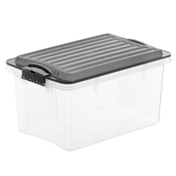 [79672] CONTENITORE Compact A4 13Lt con COPERCHIO NERO