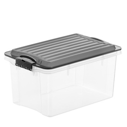 [79672] CONTENITORE Compact A4 13Lt con COPERCHIO NERO
