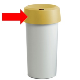 [79734] COPERCHIO ad ANELLO GIALLO MODO Round Rotho