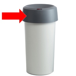[79732] COPERCHIO ad ANELLO GRIGIO MODO Round Rotho