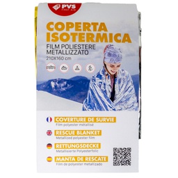 [88912] Coperta isotermica oro/argento