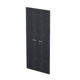 [74418] COPPIA ANTE in MELAMIN. x Mob.ALTO NERO VENATO - EASY