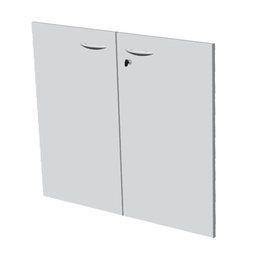 [74407] COPPIA ANTE in MELAMIN. x Mob.BASSO GRIGIO - EASY