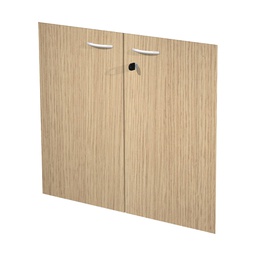 [89546] Coppia ante in melamin. x Mob.BASSO Rovere - EASY