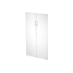 [82892] COPPIA ANTE in MELAMIN. x Mob.Medio Bianco - AGORA'