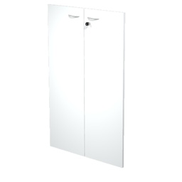 [74409] COPPIA ANTE in MELAMIN. x Mob.MEDIO BIANCO - EASY