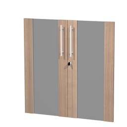 [74324] COPPIA ANTE VETRO/MELAMIN. x Mob.BASSO CILIEGIO AR - PRESTIGE