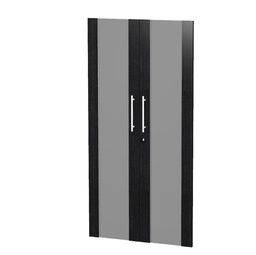[74329] COPPIA ANTE VETRO/MELAMIN. x Mob.MEDIO-ALTO NERO VEN. - PRESTIGE