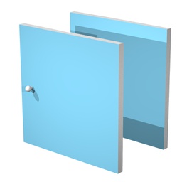 [74450] COPPIA ANTINE AZZURRO per LIBRERIA RAINBOW