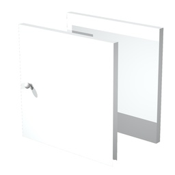 [74445] COPPIA ANTINE BIANCO per LIBRERIA RAINBOW