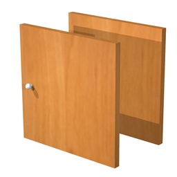 [74446] COPPIA ANTINE NOCE CHIARO per LIBRERIA RAINBOW