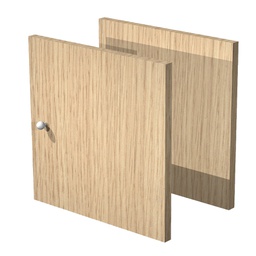 [82841] COPPIA ANTINE Rovere per LIBRERIA RAINBOW