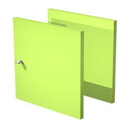 [74448] COPPIA ANTINE VERDE NEON per LIBRERIA RAINBOW