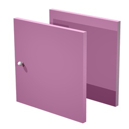 [74451] COPPIA ANTINE VIOLA per LIBRERIA RAINBOW