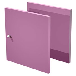 [74451] COPPIA ANTINE VIOLA per LIBRERIA RAINBOW