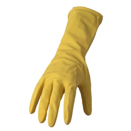 [96936] Coppia di guanti in lattice felpato R90 tg. XL Giallo Reflexx