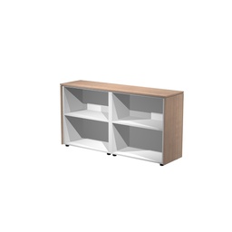 [74312] COPPIA MOBILI BASSI A GIORNO 162,8X43cm H81,4cm CILIEGIO AR. - PRESTIGE