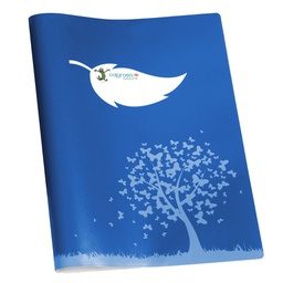 [93874] Coprimaxi Colorosa Green 21x30cm c/tasche blu RiPlast