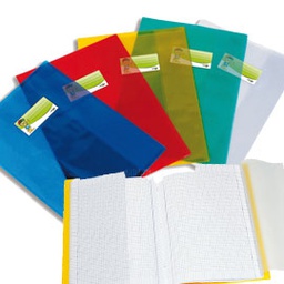 [68022] COPRIMAXI PPL LISCIO TRASPARENTE BLU C/ALETTE E PORTAETICHETTA SEI ROTA