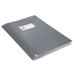 [56919] Coprimaxi PVC laccato coprente Colorosa c/alette 21x30cm argento RiPlast