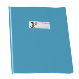 [93808] Coprimaxi PVC lucido coprente GreenLine 21x30cm c/alette azzurro RiPlast
