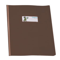 [93813] Coprimaxi PVC lucido coprente GreenLine 21x30cm c/alette marrone RiPlast
