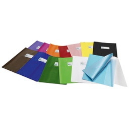 [93813] Coprimaxi PVC lucido coprente GreenLine 21x30cm c/alette marrone RiPlast