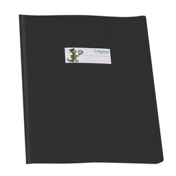 [93814] Coprimaxi PVC lucido coprente GreenLine 21x30cm c/alette nero RiPlast
