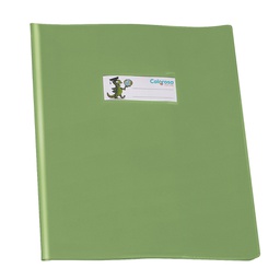 [93812] Coprimaxi PVC lucido coprente GreenLine 21x30cm c/alette verde chiaro RiPlast