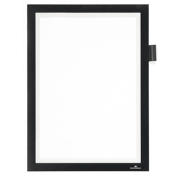 [77107] Cornice adesiva Duraframe® Note A4 21X29,7cm nero DURABLE