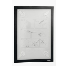 [86905] Cornice adesiva Duraframe® Wallpaper A4 21x29,7cm nero DURABLE