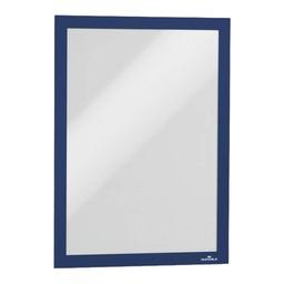 [65243] Cornice espositiva adesiva Duraframe® A4 21x29,7cm blu DURABLE