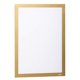 [67825] Cornice espositiva adesiva Duraframe® A4 21x29,7cm oro DURABLE