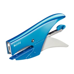 [58521] CUCITRICE A PINZA 5547 BLU METAL WOW LEITZ
