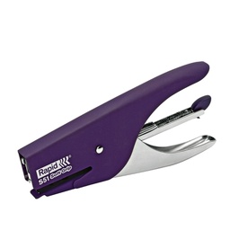 [53153] Cucitrice a pinza RAPID S51 SOFT GRIP viola