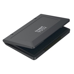 [80411] CUSCINETTO 7X11CM NERO per TIMBRI IN GOMMA 9052 TRODAT