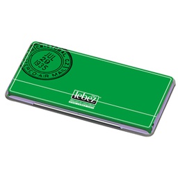 [26360] CUSCINETTO TIMBRI 16,5X9CM ROSSO ART.1482 LEBEZ