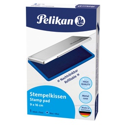 [30448] CUSCINETTO TIMBRI 9X16CM PELIKAN N.1 BLU