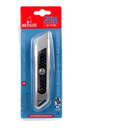 [71805] CUTTER SX-792 in acciaio con rientro automatico ARTIGLIO