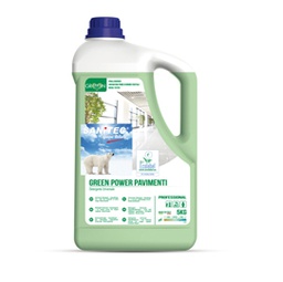 [82782] Detergente Pavimenti tanica 5Lt Green Power Sanitec