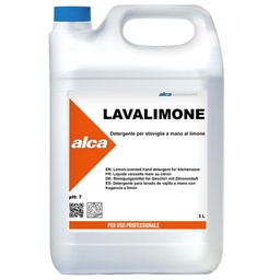 [74154] DETERSIVO PIATTI Lavalimone Tanica 5Lt Alca