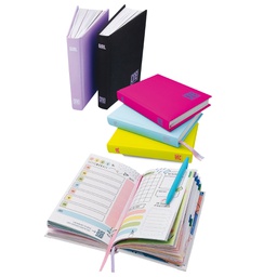[95267] Diario femminile 12 mesi copertina soft touch in colori assortiti Blasetti