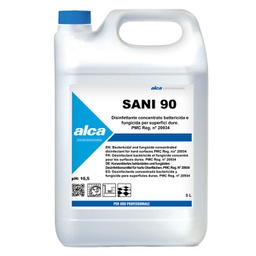 [94714] Disinfettante concentrato battericida e fungicida SANI90 Tanica 5Lt Alca