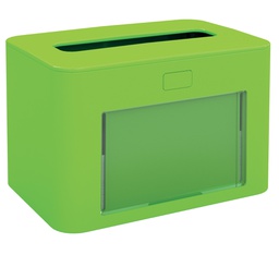 [89475] Dispenser personalizzabile verde lime per Tovaglioli interfogliati Papernet
