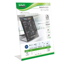 [90059] Display con base a L A4 -21x30cm Lebez