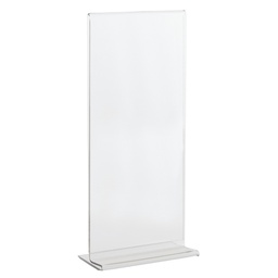 [90062] Display con base a T 1/3 A4 -10x21cm Lebez